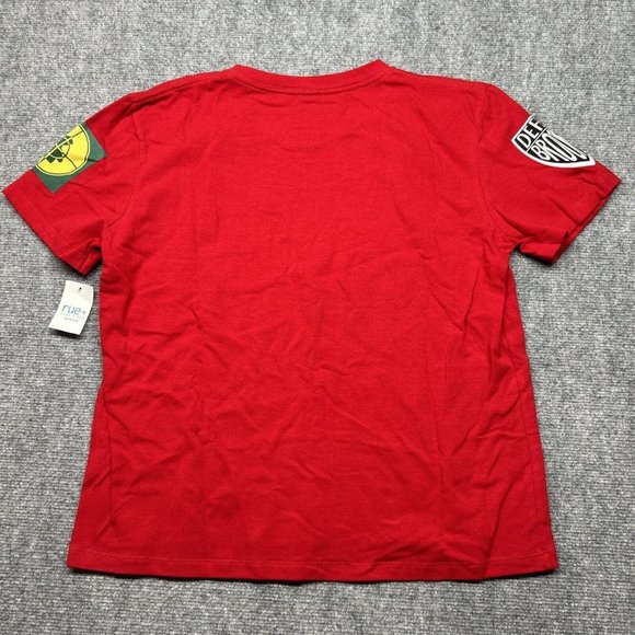 Fight The Power Defend Brooklyn T-Shirt Women's 2X Plus Red Short Sleeve New - Picture 5 of 7